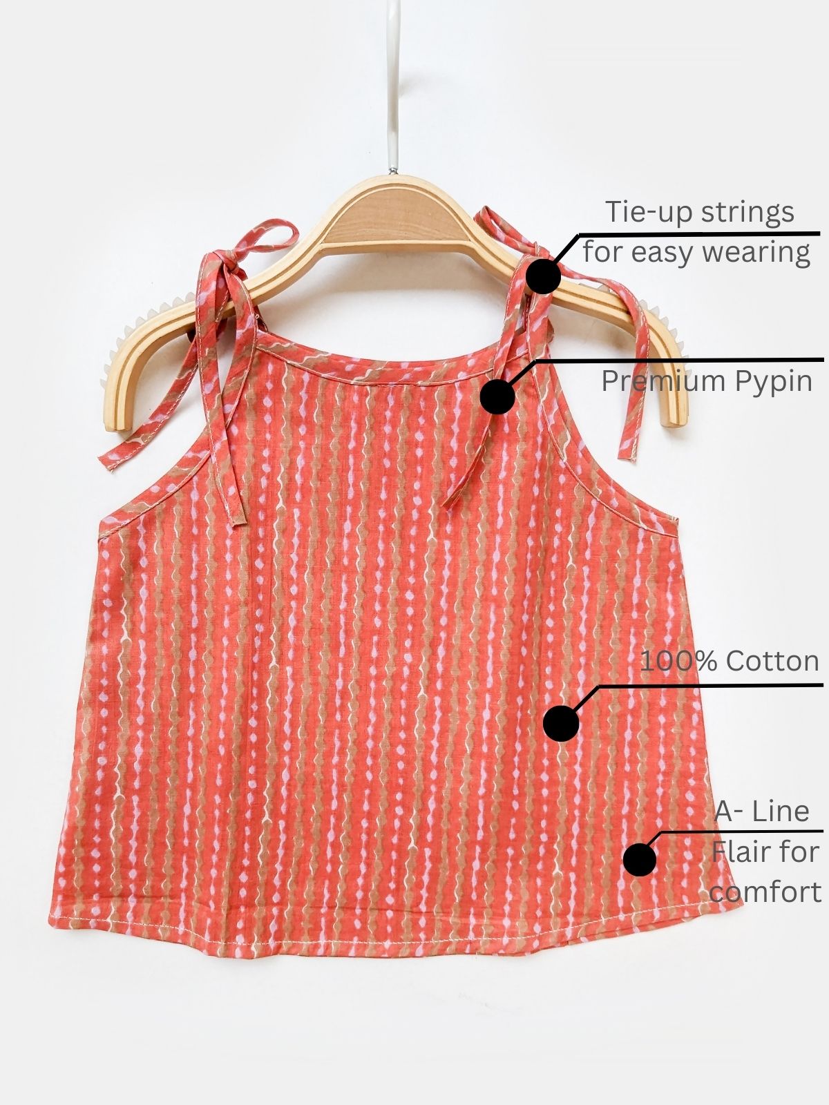 Doodle Comfort 100% cotton Unisex Newborn Jabla pack of 3- Orange