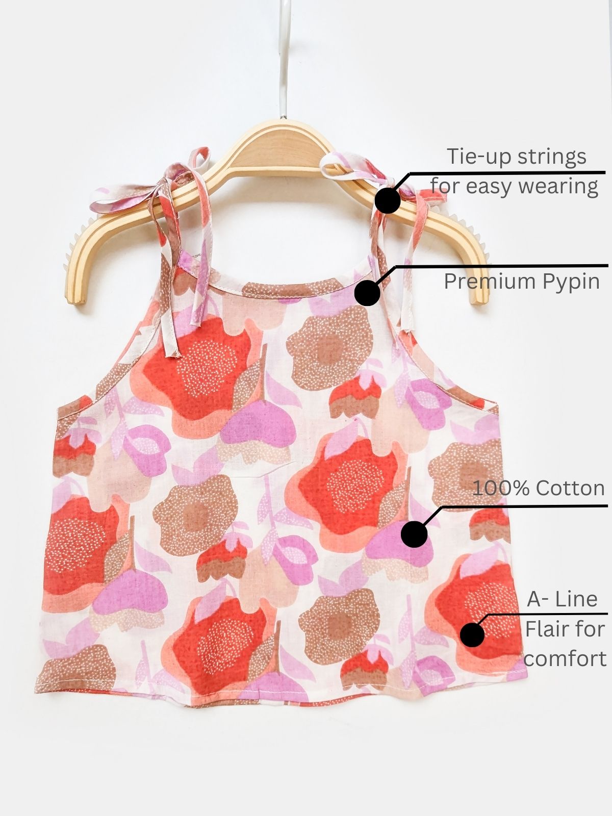 Doodle Comfort 100% cotton Unisex Newborn Jabla pack of 3- Orange