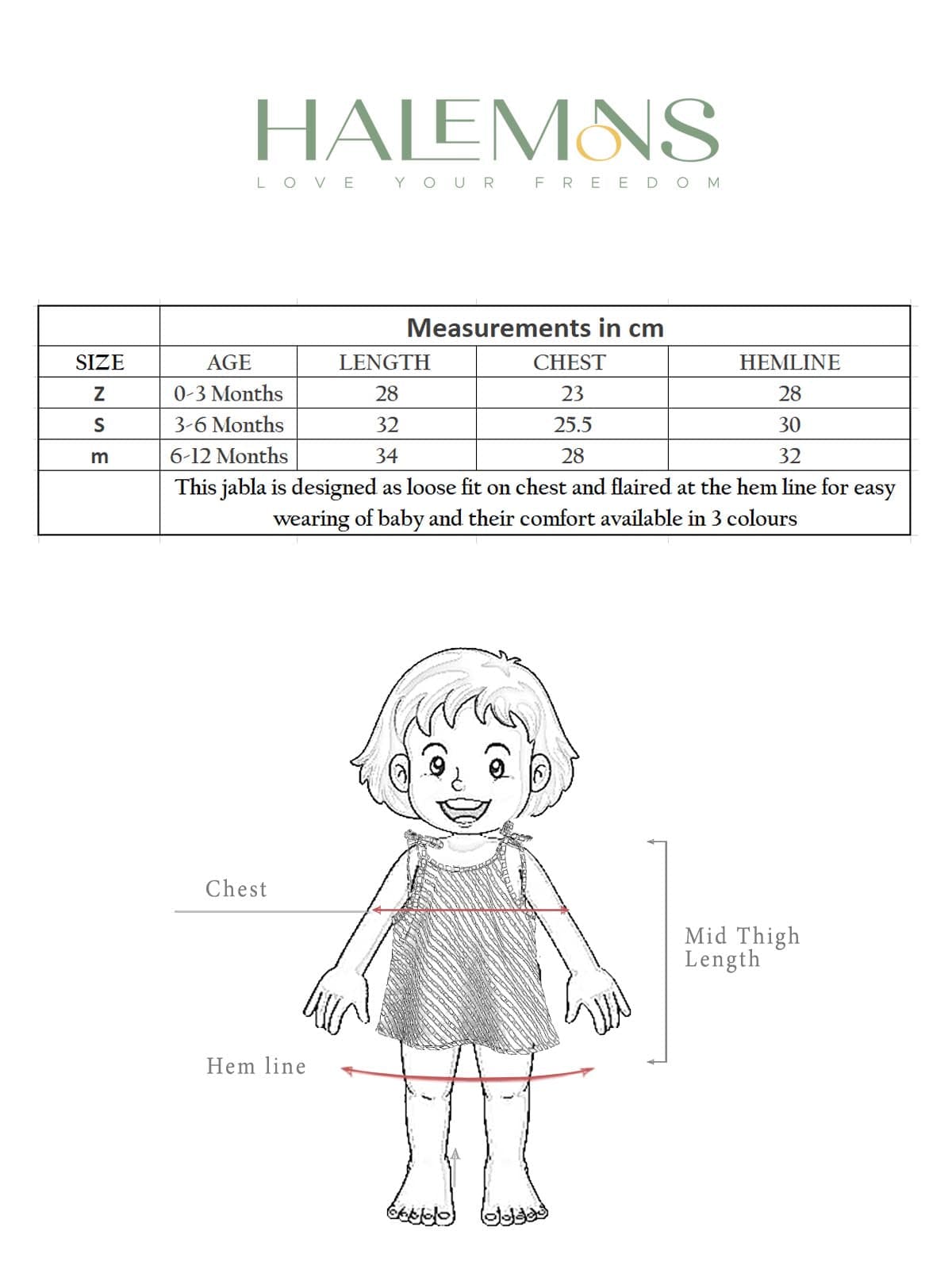 Doodle Comfort 100% cotton Unisex Newborn Jabla pack of 3- Orange